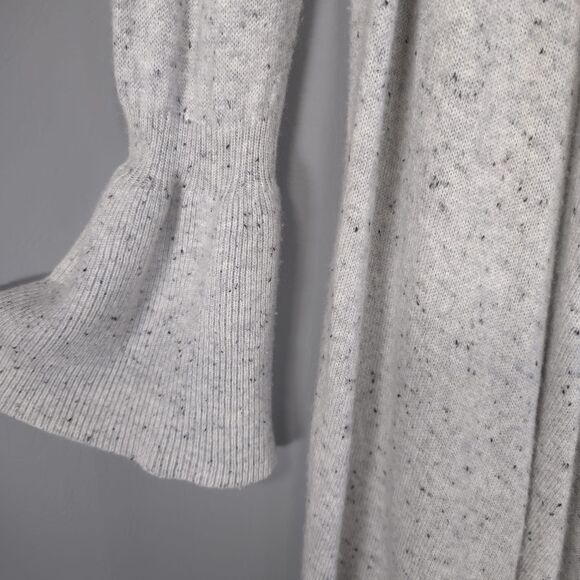 Anthropologie Moth Size L Wool Cashmere Blend Bell Sleeve Cardigan Sweater Women - Picture 9 of 12